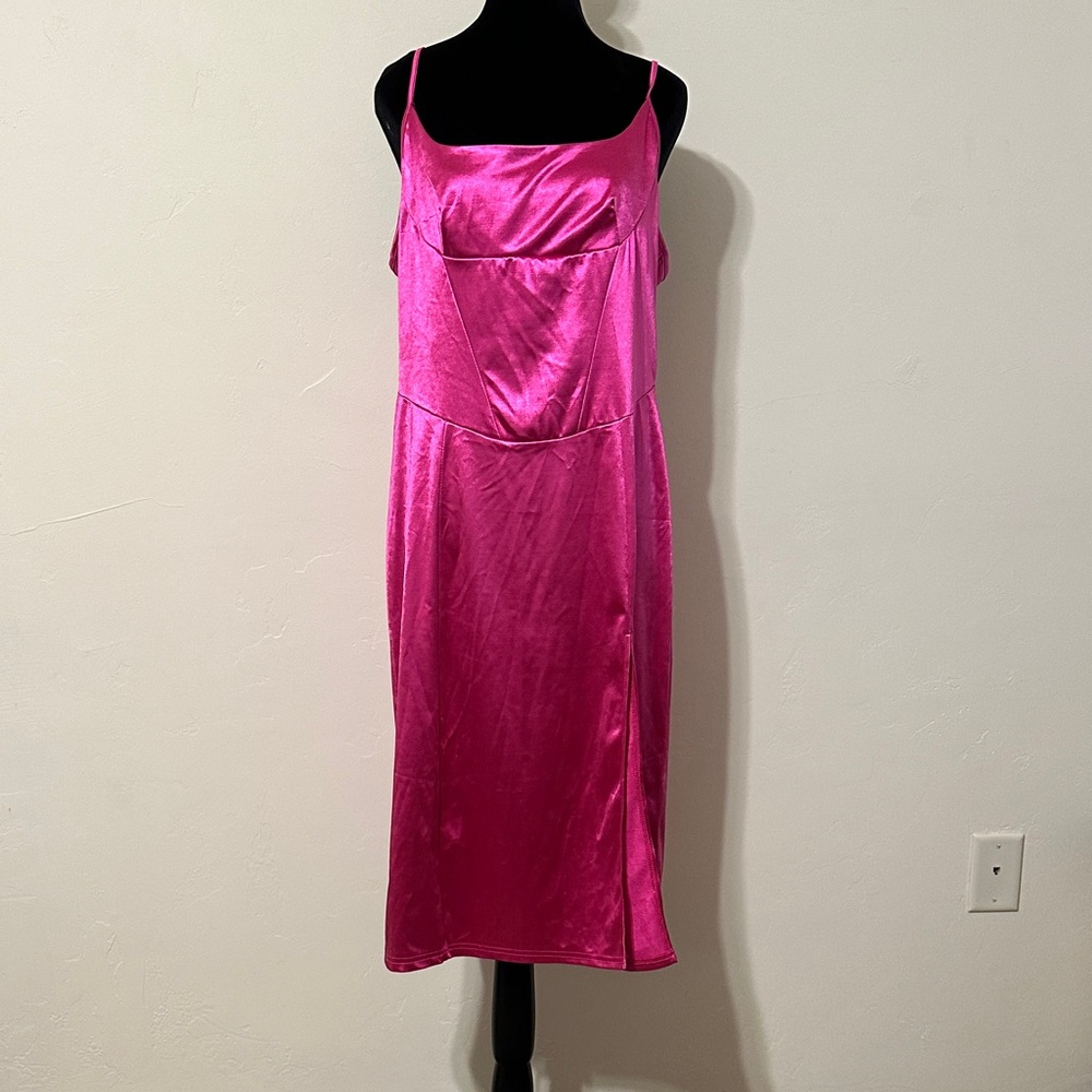 NWT MICAS Hot Pink Dress